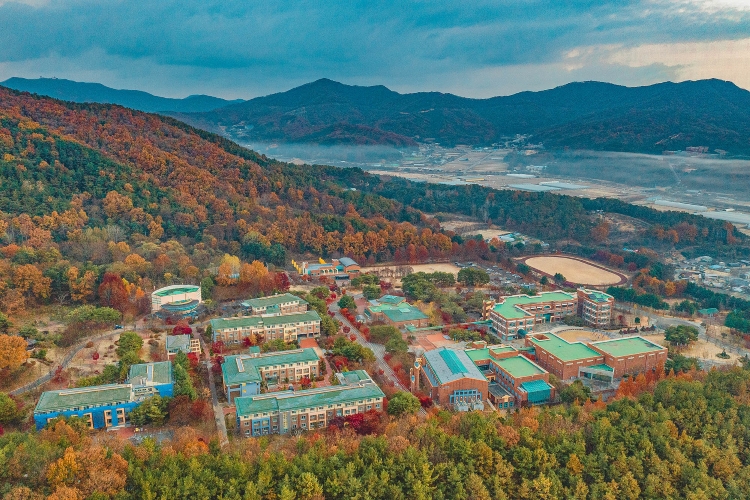 국립중앙청소년수련원이 가을로 물든 모습